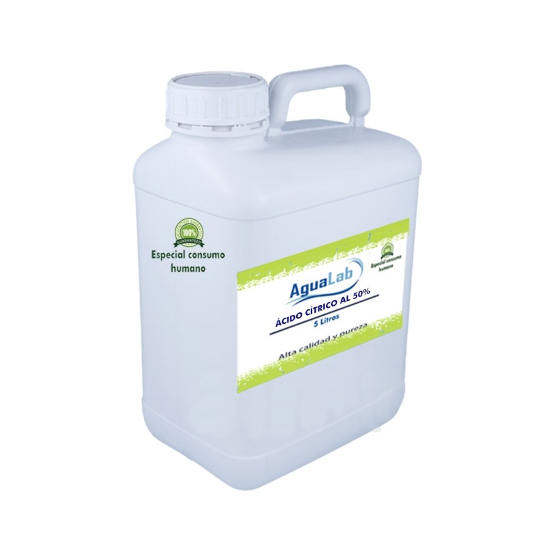 Ácido Cítrico al 50% - 5000 ml - 1 Ácido Cítrico al 50% - 5000 ml - 1