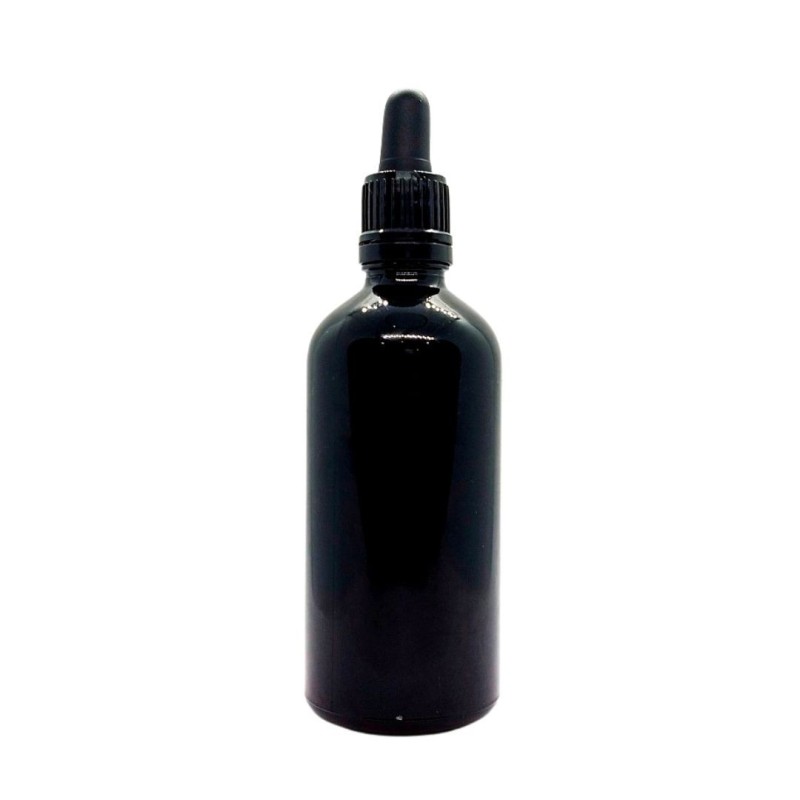Frasco Cuentagotas de Cristal Rellenable Color Negro de 30 y de 100ml. Frasco Cuentagotas de Cristal Rellenable Color Negro de 30 y de 100ml.