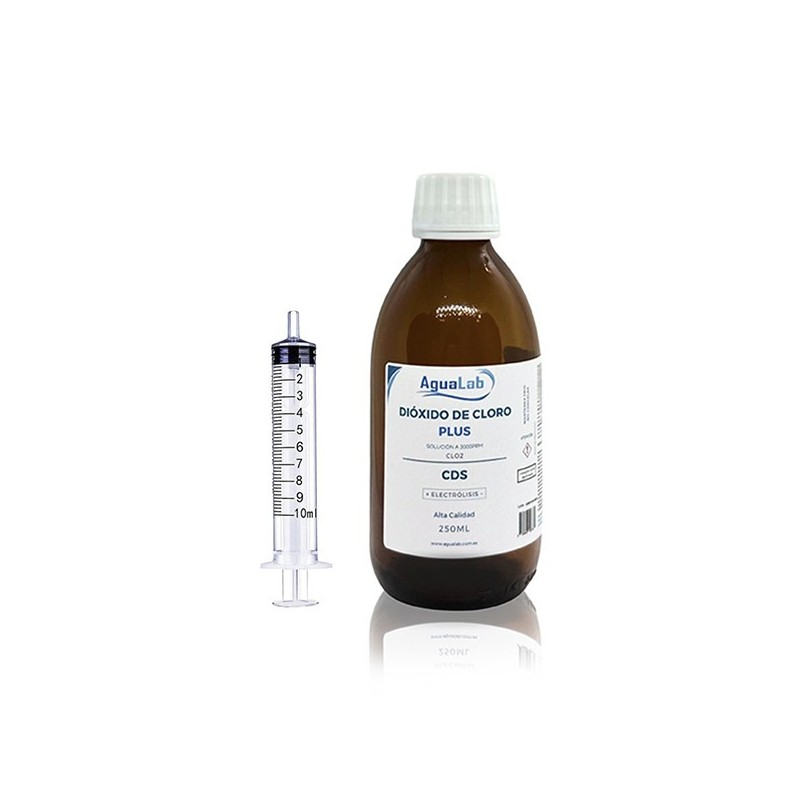 Biossido di cloro 250 ml Crystal (C.D.I.) inclusa la siringa Biossido di cloro 250 ml Crystal (C.D.I.) inclusa la siringa