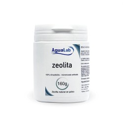 Zeolita Clinoptilolita en polvo ALTA CALIDAD - 160g AGUALAB
