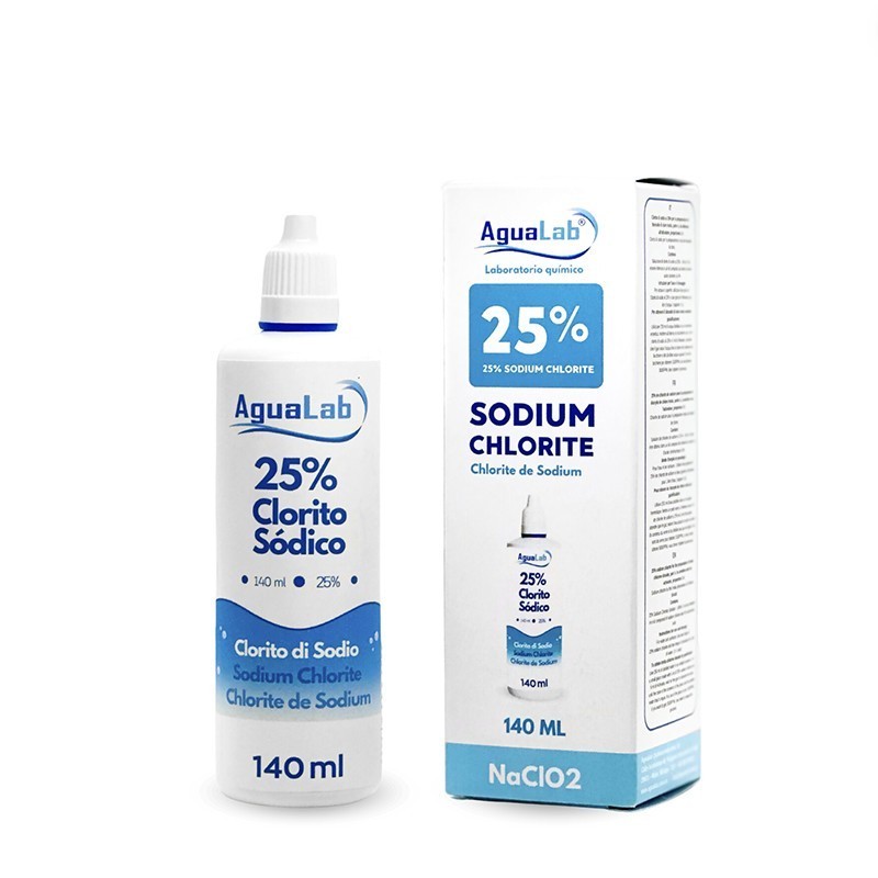 Clorito sódico 25% - 140ml individual - 1 Clorito sódico 25% - 140ml individual - 1