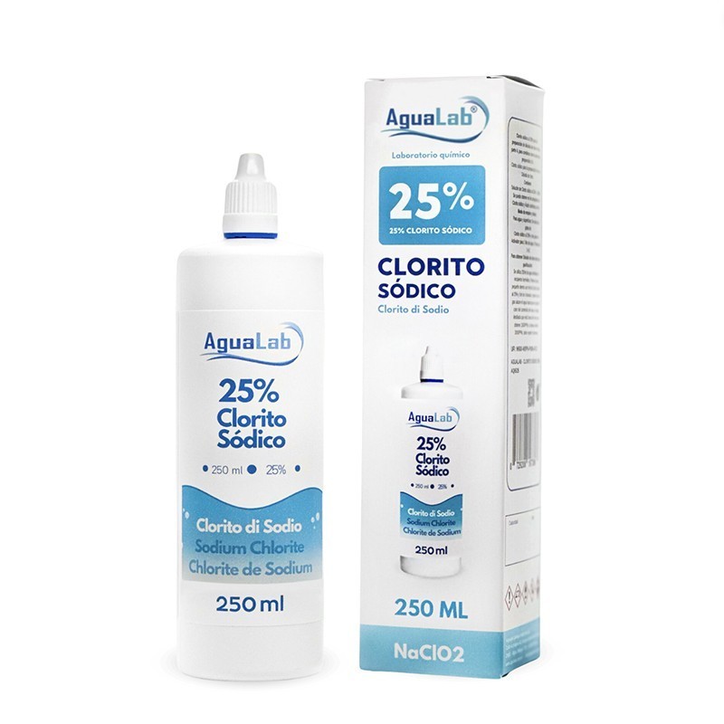 Clorito di sodio 25% 250 ml individuale Clorito di sodio 25% 250 ml individuale