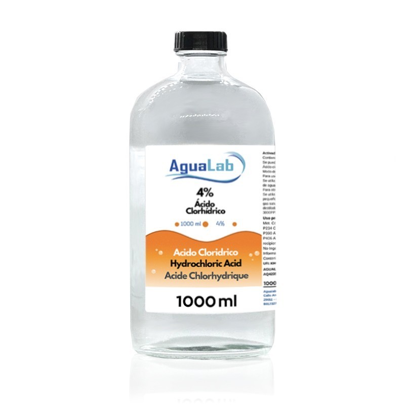 Acido cloridrico 4% - 1000 ml individuale Acido cloridrico 4% - 1000 ml individuale