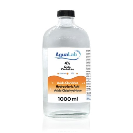 Ácido Clorhídrico 4% - 1000ml individual. Comprar online.