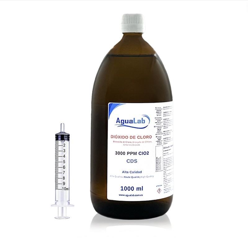 Biossido di cloro 1000ml Vetro (C.D.S.) Biossido di cloro 1000ml Vetro (C.D.S.)