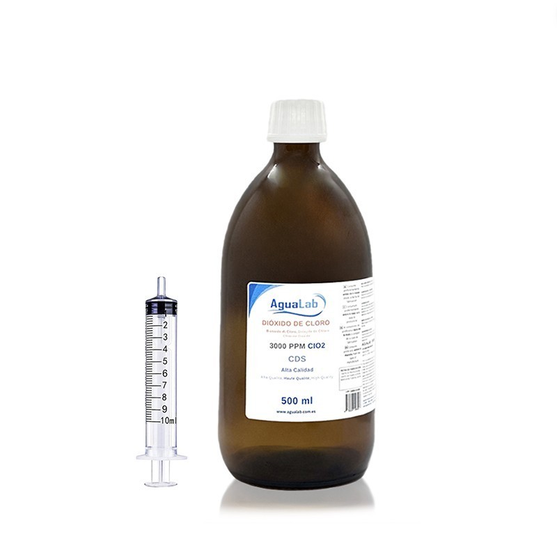 Biossido di cloro 500ml Vetro (C.D.S.) Biossido di cloro 500ml Vetro (C.D.S.)