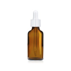 Frasco con cuentagotas 60ml. Color Ámbar