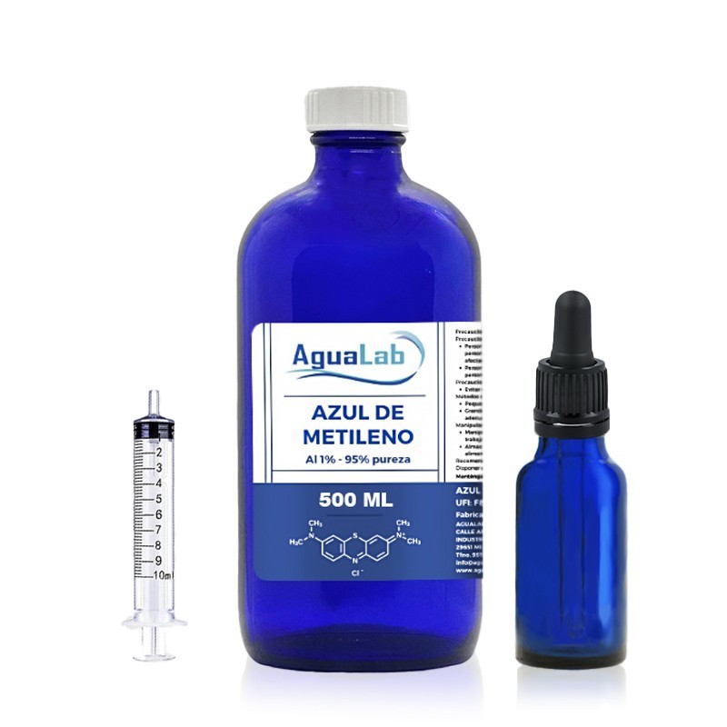 Blu Di Metilene 1% - 500ml AGUALAB Blu Di Metilene 1% - 500ml AGUALAB